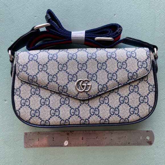 NWT Gucci Vintage Monogram Shoulder Bag Small - Picture 6 of 9